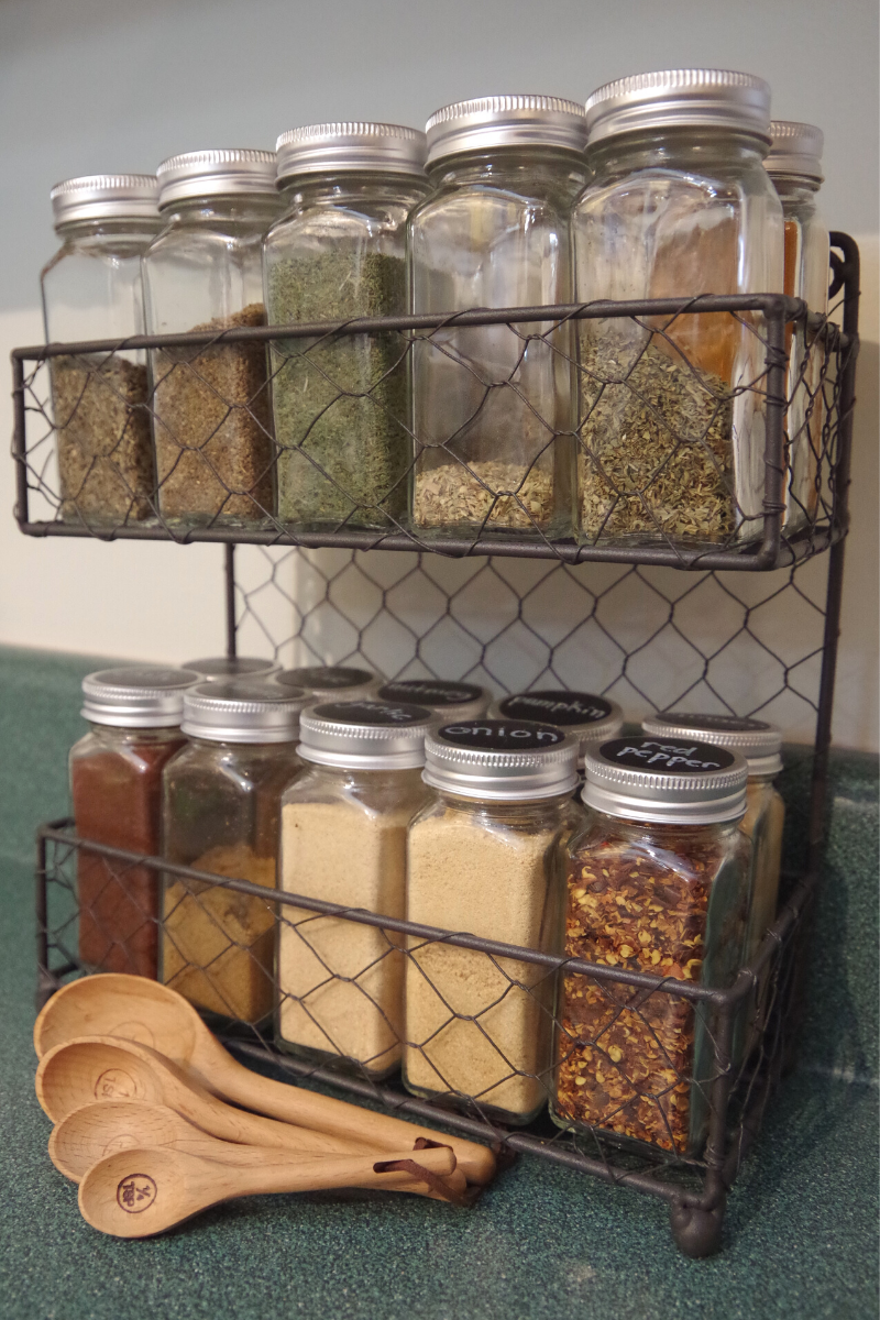 How to Organize Kitchen Spices Smoky Mountain Farmhouse